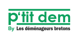 logo P'tit Dem by Les déménageurs bretons